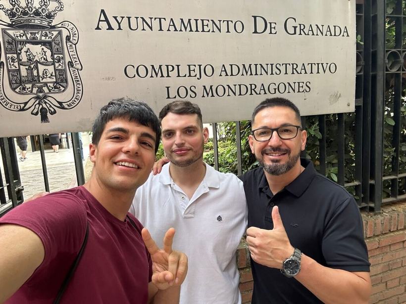 Toma de posesión de alumno aprobado 43 — Academia David Gibert